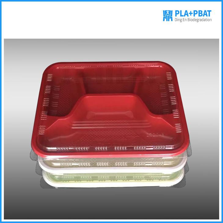 Four Compartments Food Container