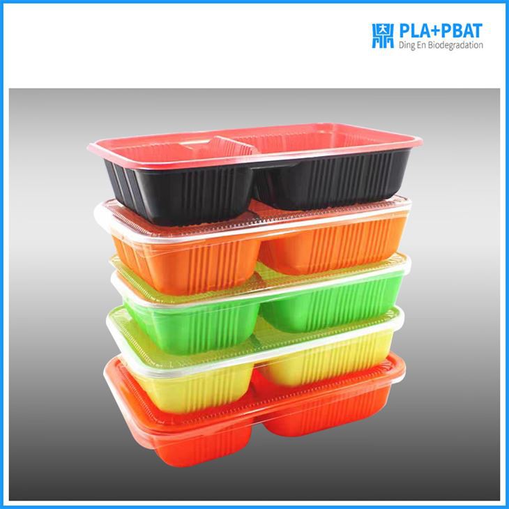 Two Compartments Food Container
